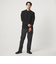 【WEB限定】JUST fit デイリー アゼ モックネック ニット