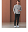 【WEB限定】JUST fit デイリー アゼ モックネック ニット
