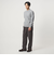 【WEB限定】JUST fit デイリー アゼ モックネック ニット