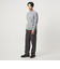 【WEB限定】JUST fit デイリー アゼ モックネック ニット