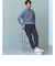 【WEB限定】JUST fit デイリー アゼ モックネック ニット