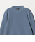 【WEB限定】JUST fit デイリー アゼ モックネック ニット