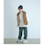 コーデュロイ カーブパンツ / キッズ  100cm-160cm ストレッチ