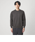 A+ MOULINE ポリエステル クルーネック ニット -ウォッシャブル-