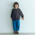 裏毛 配色ステッチ プルオーバー / キッズ  100cm-160cm