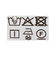 サテン スタンドネック ギャザー ブラウス