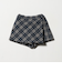 チェック ラップキュロット（ネイビー） / キッズ  100cm-160cm