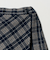 チェック ラップキュロット（ネイビー） / キッズ  100cm-160cm