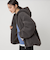 【WEB限定】＜at ease＞フェイクシープファー フード ブルゾン