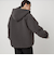 【WEB限定】＜at ease＞フェイクシープファー フード ブルゾン