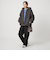 【WEB限定】＜at ease＞フェイクシープファー フード ブルゾン