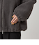 【WEB限定】＜at ease＞フェイクシープファー フード ブルゾン