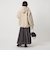 【WEB限定】＜at ease＞フェイクシープファー フード ブルゾン