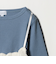 起毛レースキャミ×テレコロング Tシャツ セット / キッズ