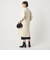 ［size SHORTあり］SENTDALE WOOL セントデールウール ノーカラー コート