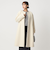 ［size SHORTあり］SENTDALE WOOL セントデールウール ノーカラー コート