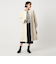 ［size SHORTあり］SENTDALE WOOL セントデールウール ノーカラー コート