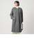 ［size SHORTあり］SENTDALE WOOL セントデールウール ノーカラー コート
