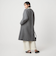 ［size SHORTあり］SENTDALE WOOL セントデールウール ノーカラー コート
