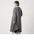 ［size SHORTあり］SENTDALE WOOL セントデールウール ノーカラー コート