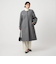 ［size SHORTあり］SENTDALE WOOL セントデールウール ノーカラー コート