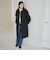 ［size SHORTあり］SENTDALE WOOL セントデールウール ノーカラー コート