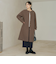 ［size SHORTあり］SENTDALE WOOL セントデールウール ノーカラー コート