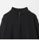 ＜gim＞25F H/MLN ハーフジップ プルオーバー ニット -ウォッシャブル-