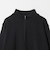 ＜gim＞25F H/MLN ハーフジップ プルオーバー ニット -ウォッシャブル-