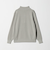 ＜gim＞25F H/MLN ハーフジップ プルオーバー ニット -ウォッシャブル-