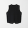 ＜gim＞25F H/MLN ニット ジレ ベスト -ウォッシャブル-