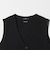 ＜gim＞25F H/MLN ニット ジレ ベスト -ウォッシャブル-