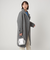 ［size SHORT/TALLあり］SENTDALE WOOL スタンドカラー ロング コート