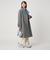 ［size SHORT/TALLあり］SENTDALE WOOL スタンドカラー ロング コート