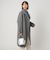 ［size SHORT/TALLあり］SENTDALE WOOL スタンドカラー ロング コート