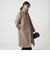 ［size SHORT/TALLあり］SENTDALE WOOL スタンドカラー ロング コート