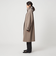 ［size SHORT/TALLあり］SENTDALE WOOL スタンドカラー ロング コート