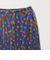 ベロア レオパード ワイド パンツ