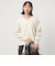 FOXブレンド フォルム Vネック ニット プルオーバー