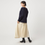 FOXブレンド フォルム Vネック ニット プルオーバー