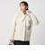 ［size SHORTあり］FOXブレンド セッケツ ノーカラー カーディガン