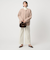 ［size SHORTあり］FOXブレンド セッケツ ノーカラー カーディガン