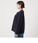 ［size SHORTあり］FOXブレンド セッケツ ノーカラー カーディガン