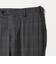 GLR CLOTH フラノ柄 アジャスター スラックス -ストレッチ-