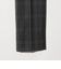 GLR CLOTH フラノ柄 アジャスター スラックス -ストレッチ-