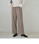 【結論シリーズ】ニーハイフレアパンツ ウラキモウ［size SHORT/TALLあり］
