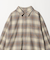 コットン ネル チェック シャツ