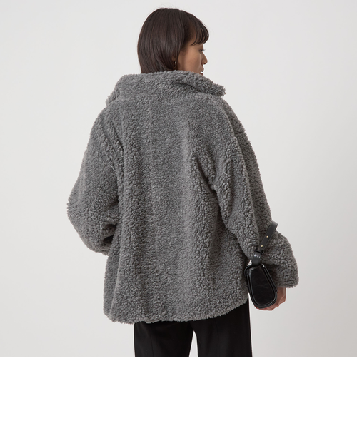 ボア スタンドカラー ブルゾン｜グリーンレーベル リラクシングの通販