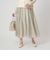 ［size SHORTあり］チンツシアー ギャザー スカート