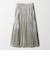 ハクプリント プリーツ スカート
